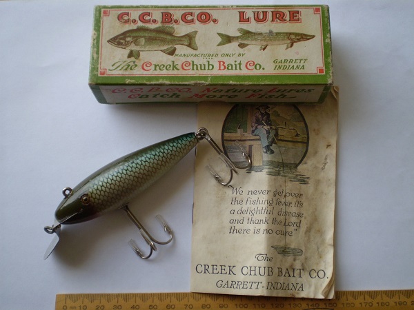 Lure the Creek Chub Bait Co Garrett Indiana Vintage Lure CCBCO, Nature's  Lure Catch More Fish, Collectible Fishing Lure, Gift -  Finland