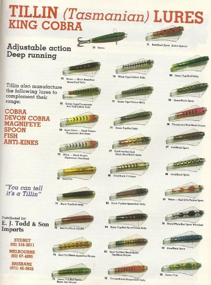 Lofty S Cobra Colour Chart