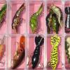 Various crayfish lures