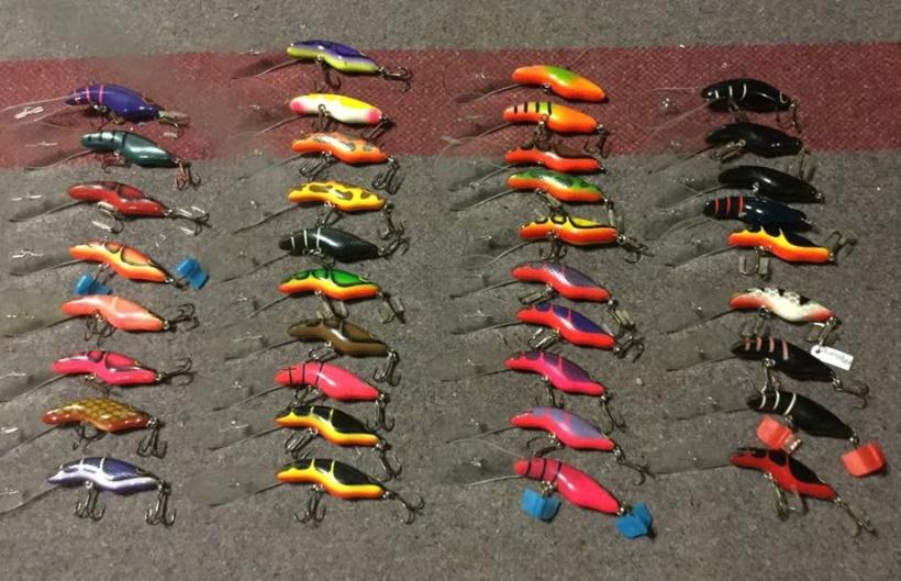  Whitmore Farm LLC Crayfish Fishing Lure Airbrush